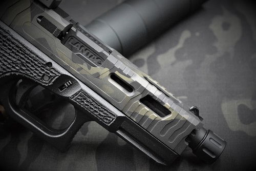 BCSWカスタム MITA製 LANTACタイプ100%CNC スライド 東京マルイ G19