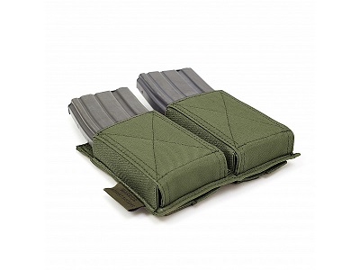 実物 WARRIOR ASSAULT SYSTEMS M4/AK対応 ダブル エラスティック ロー