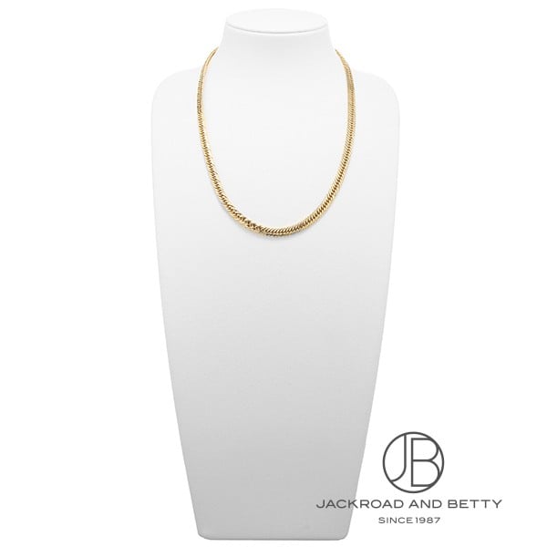 K18 14面 トリプル 55g 55cm ネックレス 造幣局刻印有り[] Kihei