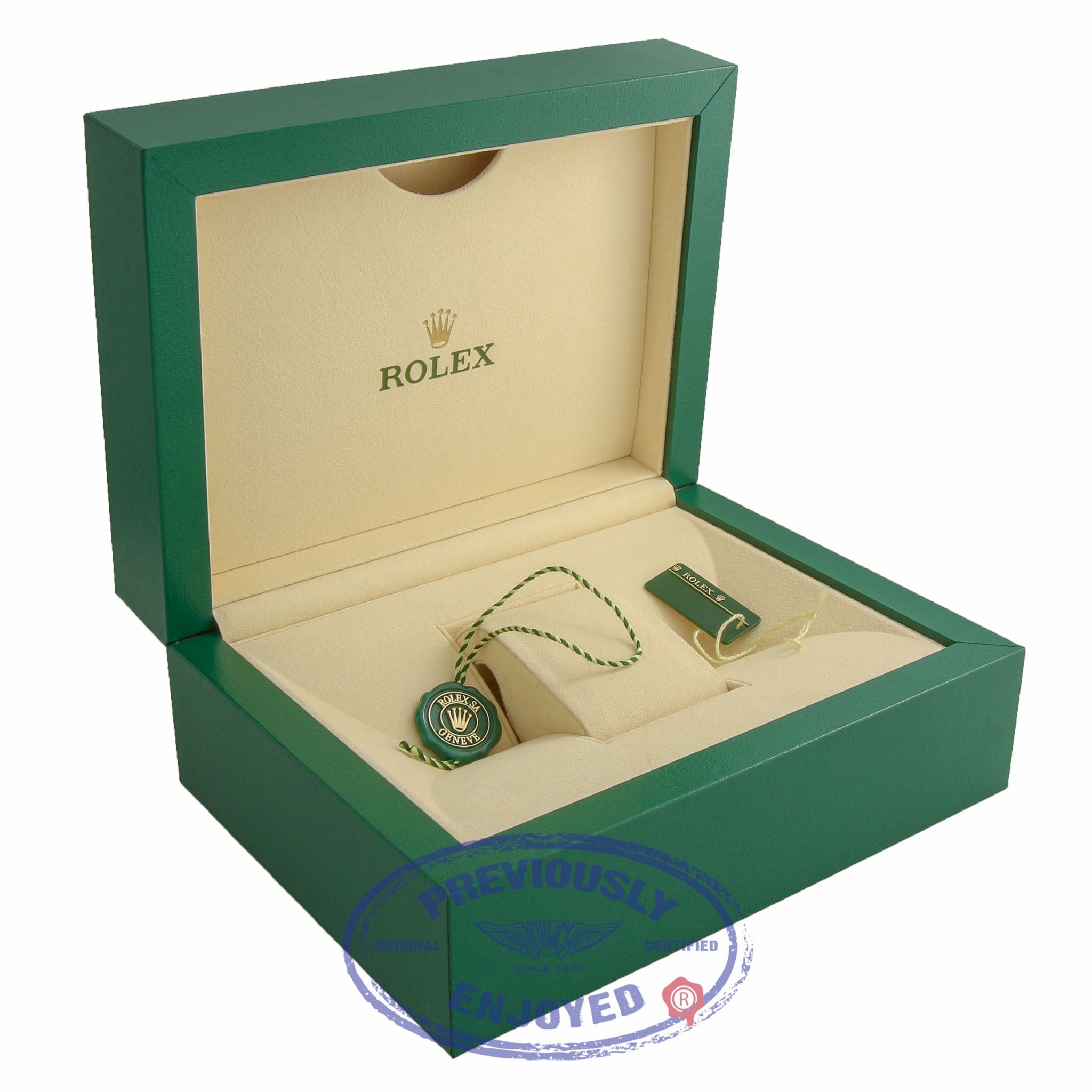 Rolex Submariner White Gold Oyster Bracelet Blue Dial Blue Ceramic