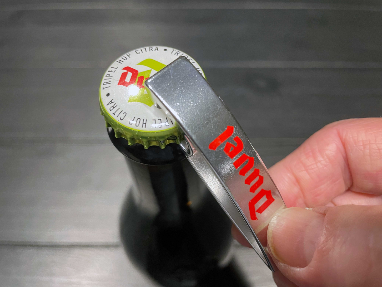 1本に1個栓抜きキーホルダー付CP】デュベルトリプルホップシトラ750ml