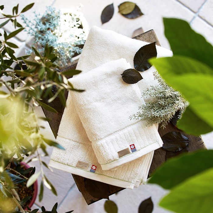 今治タオル オーガニックボーテ シアバター配合 タオルセット(ゲスト