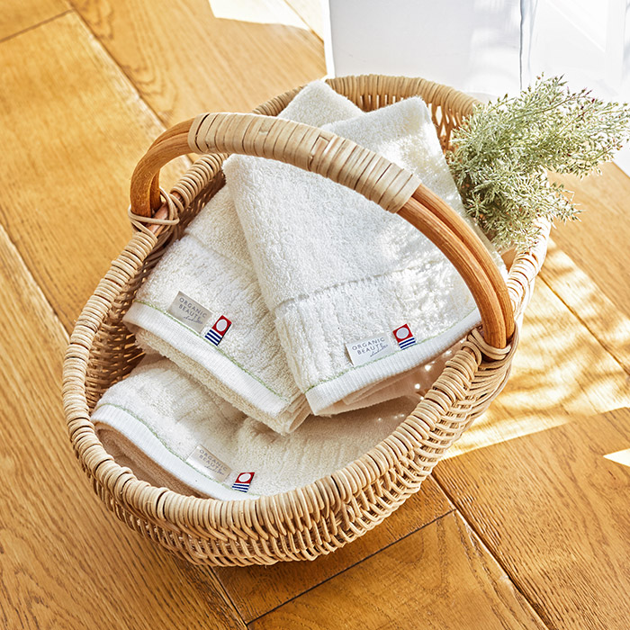 今治タオル オーガニックボーテ シアバター配合 タオルセット(フェイス