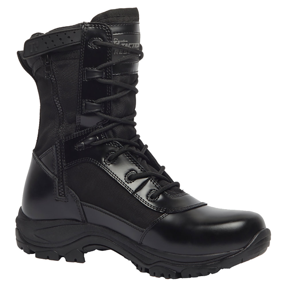 TR Chrome TR908Z WP: 8â€ Waterproof Side Zip Boot