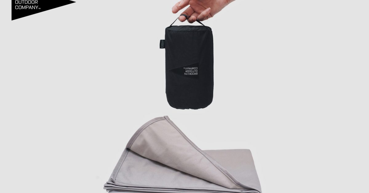 ブルックリンアウトドアカンパニーの最新ブランケットは、キャンプにも