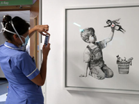 バンクシー「ゲーム・チェンジャー」 | 株式会社ベストショップ