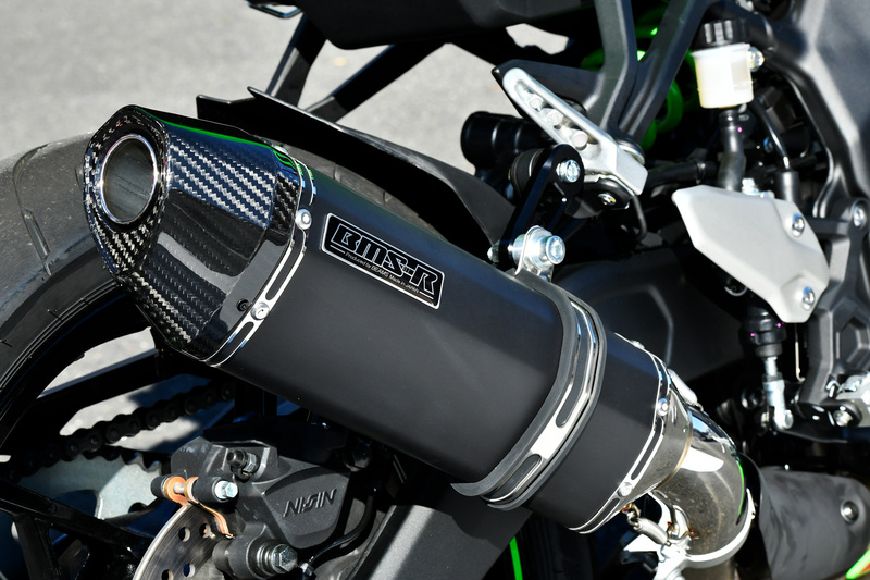 CORSA-EVOⅡ マットブラック スリップオン：ZX-4RR / ZX-4R SE：2023