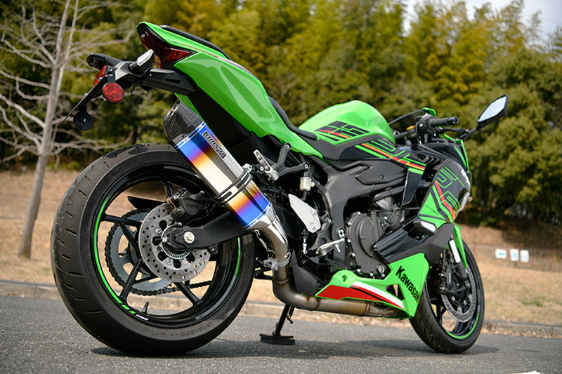 CORSA-EVOⅡ ヒートチタン スリップオン：ZX-25R：政府認証 ｜ BEAMS