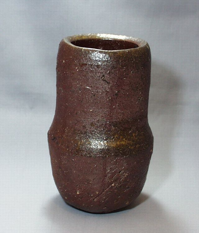 森陶岳 作 備前掛花生 商品詳細｜ギャラリービーンズWEBSHOP｜薩摩焼