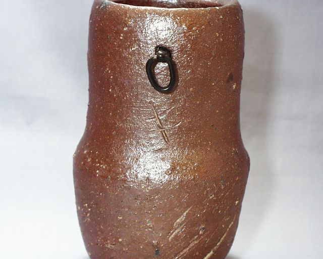 森陶岳 作 備前掛花生 商品詳細｜ギャラリービーンズWEBSHOP｜薩摩焼