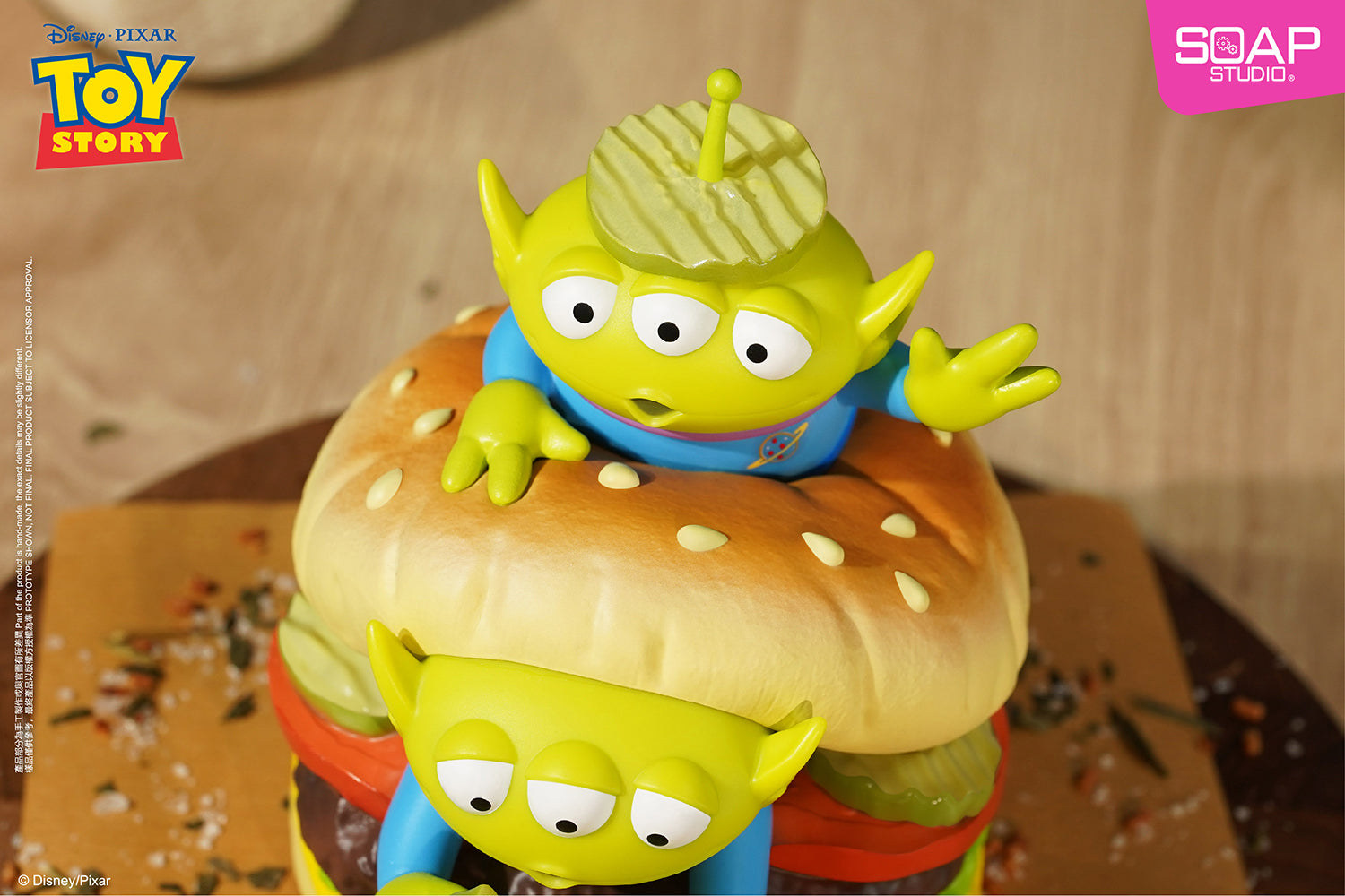 Soap Studio PX025 Pixar Aliens Burger Day Figure – Beast Kingdom SEA