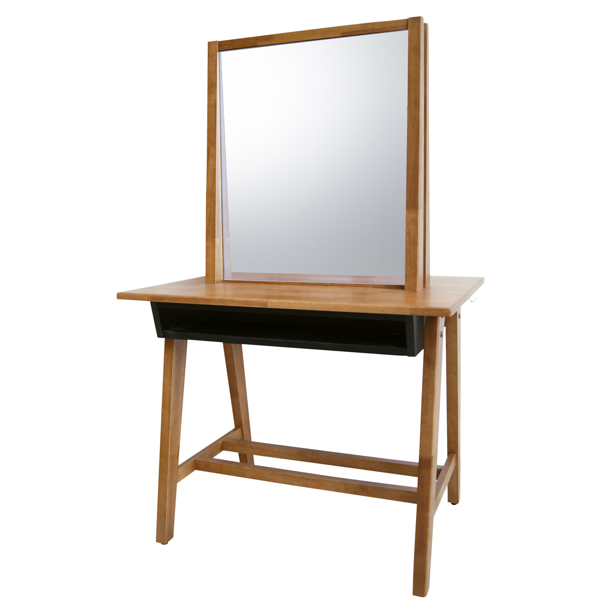 GRAIN（グレイン）天然木製両面ドレッサー ライトブラウンの卸・通販