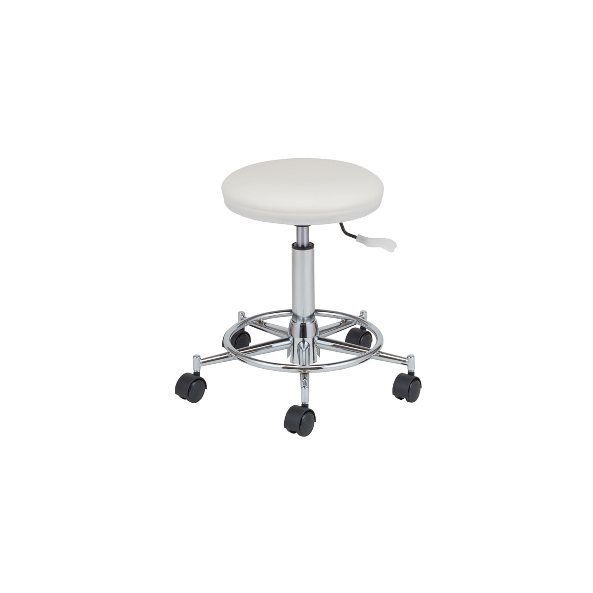 リング付低反発スツール（日本製） ホワイトの卸・通販 | ビューティ