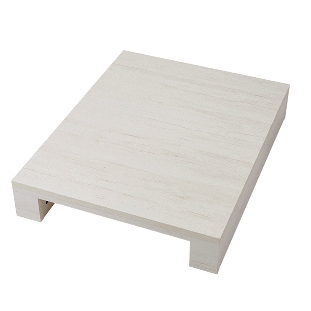 NATURAL Series】リクライニングチェアステージ(木製)ウッドホワイト