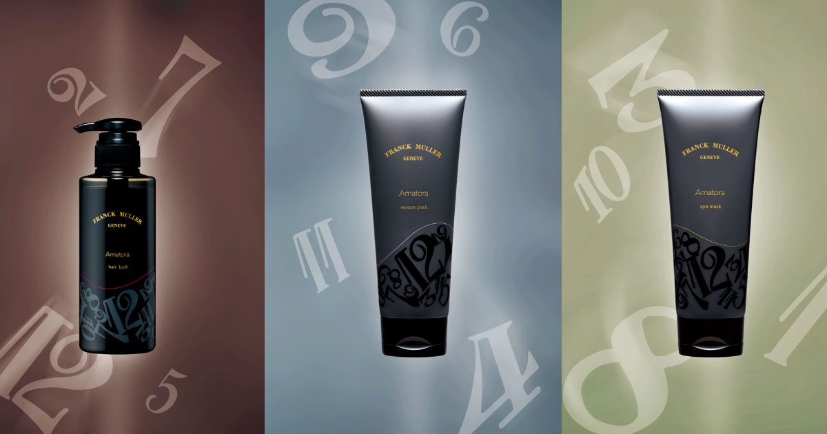高級腕時計「フランク ミュラー」から初のヘアケア商品 | ビュートピア