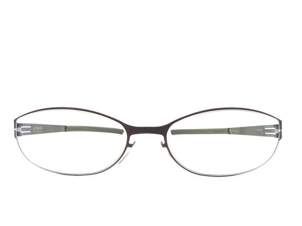 ic! berlin アイシ―ベルリン メガネフレーム Isami K. col.teak