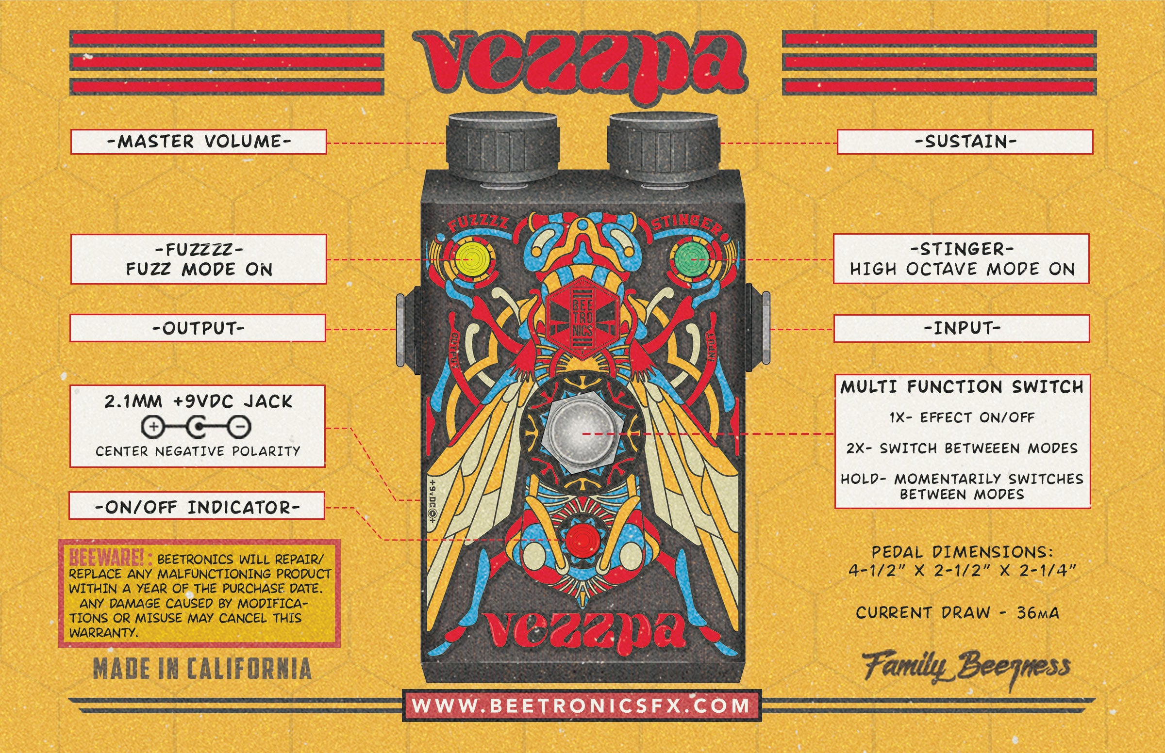 Vezzpa Octave Stinger • Babee Series – Beetronics