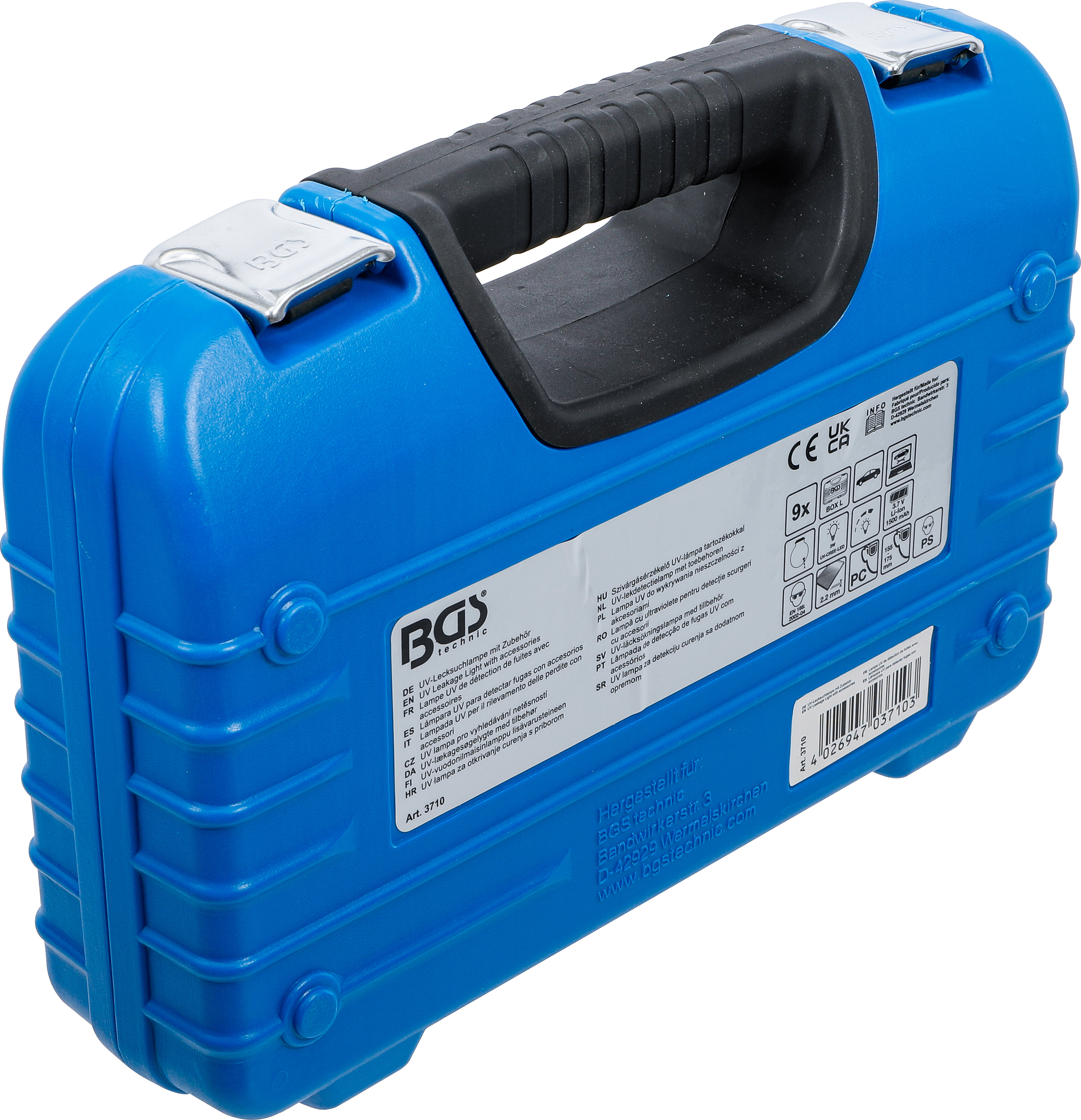 BGS technic | Cordless UV Leak Detection Light Set with