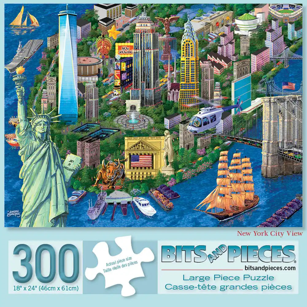 New York City View Jigsaw Puzzle | Bits and Pieces