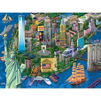 New York City View Jigsaw Puzzle | Bits and Pieces
