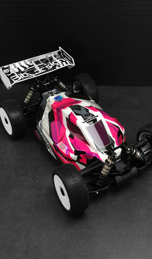 Bittydesign - VISION body for Xray XB8E 2020 Pre-cut