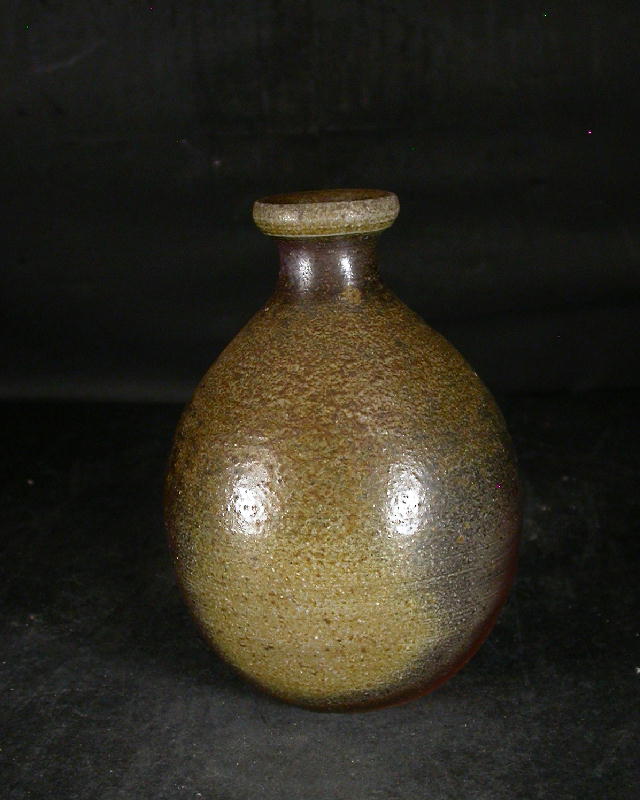 備前焼 登窯 備前焼窯元木村興楽園 15代木村 長十郎友敬 共箱付き黄