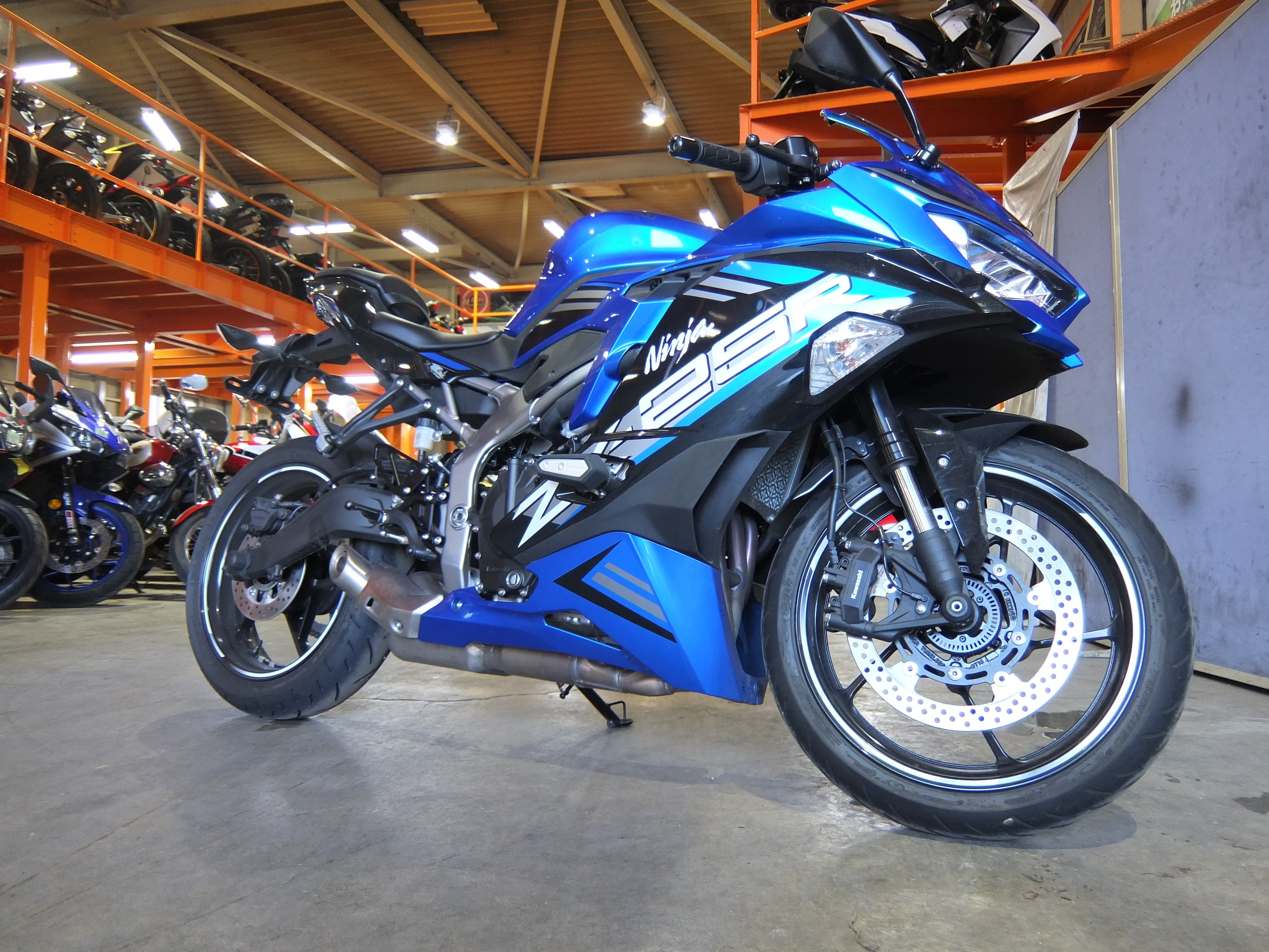 ZX-25R SE買取査定事例【2021年式並みの海外仕様】68万円