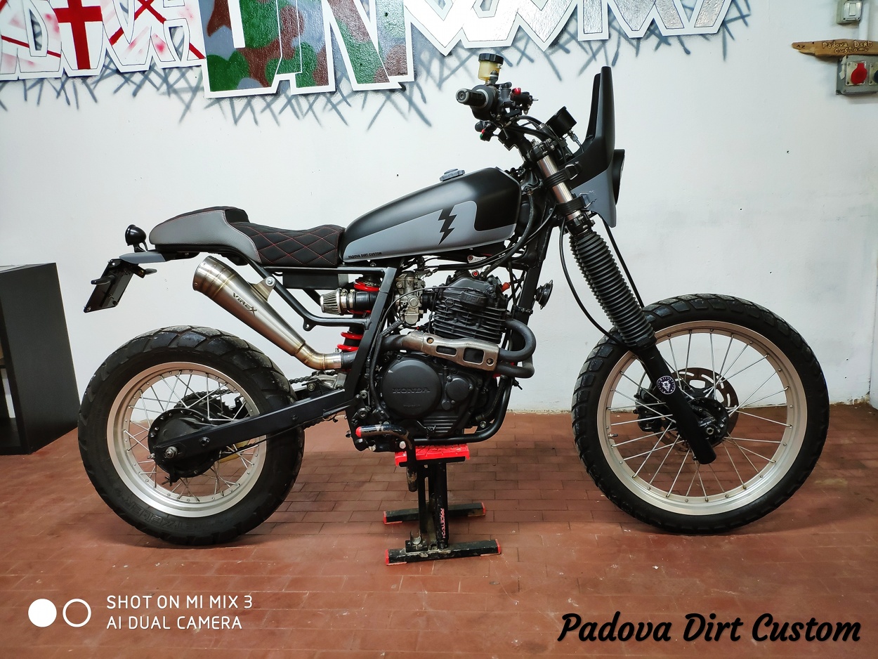 Civetta” Honda XL600 Scrambler by Padova Dirt Custom – BikeBound