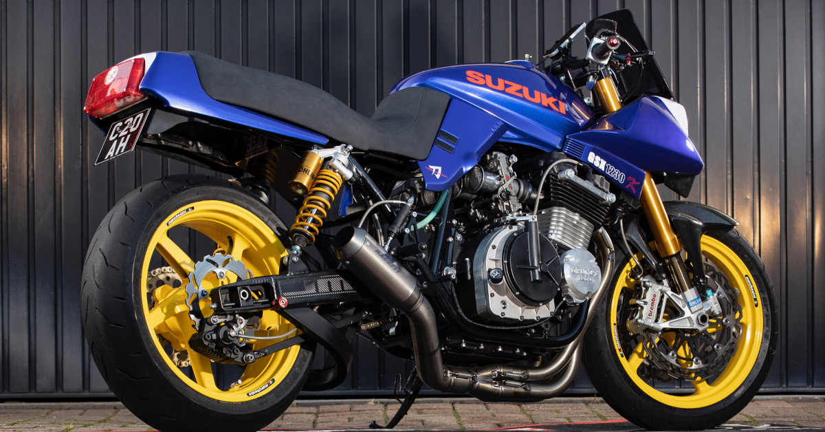Fat Kat: Suzuki Katana “GSX1230” Restomod – BikeBound