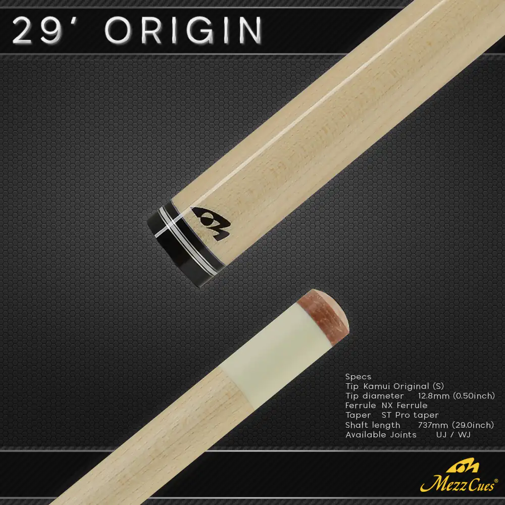 Mezz Shaft 29 Origin - Billiardshopgroup
