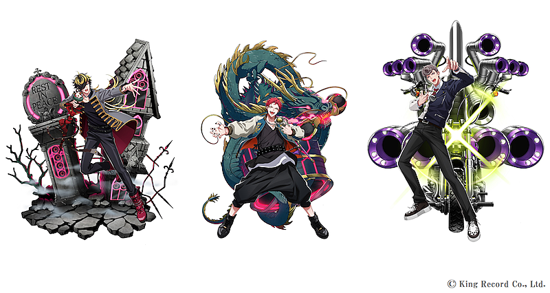 ヒプノシスマイク、Bad Ass Temple四十物十四、波羅夷空却、天国獄の新