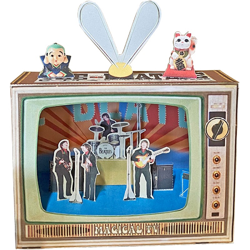 ザ・ビートルズ、ペーパー・ジオラマ“立版古”新作3種が公式ストアで