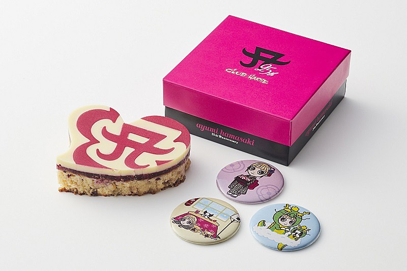 浜崎あゆみ×クラブハリエの限定コラボスイーツ、11/2より受注販売