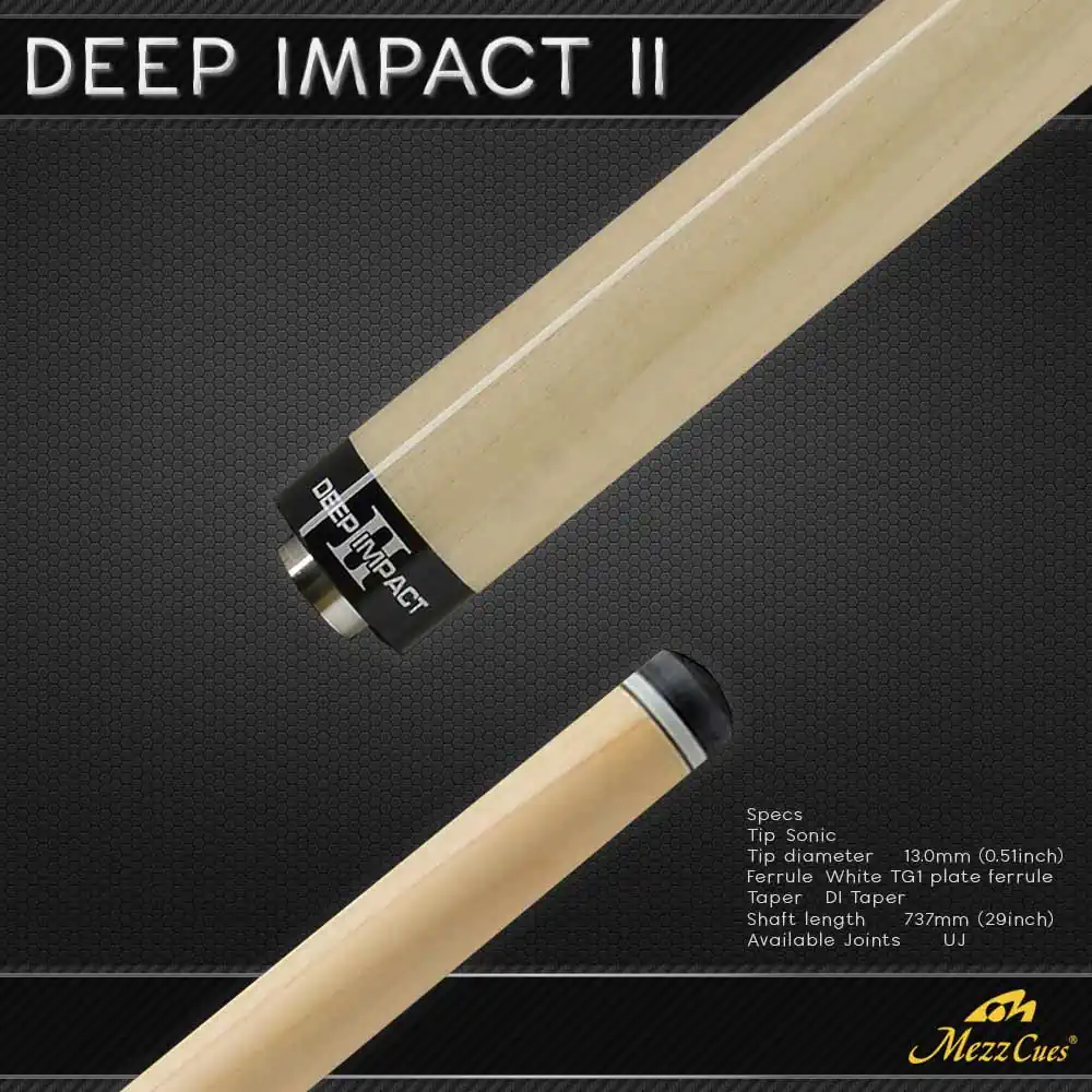 MEZZ DEEP IMPACT 2 ビリヤードキュー MEZZ DEEP IMPACT II SHAFT