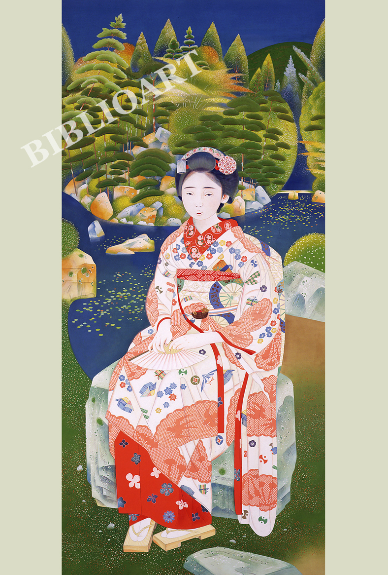 ビブリオポリ-土田麦僊-舞妓林泉