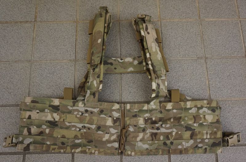 AWSスピリットフロントチェストリグMULTICAM新品 - ミリタリー