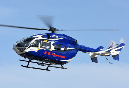 朝日航洋株式会社向けBK117 C-2型ヘリコプターを受注