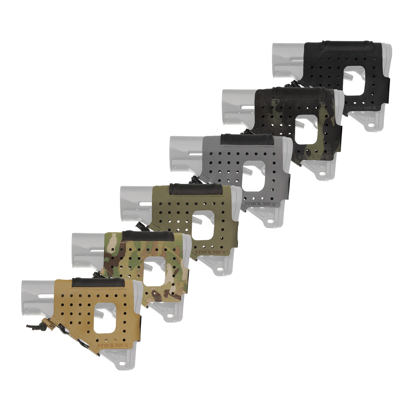 Stock Sock | Turn Your AR Stock Into an Attachment Platform | Blue