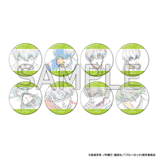 ブルーロック展 アルティメタル 缶バッジ 潔世一 99点 アルティメタル