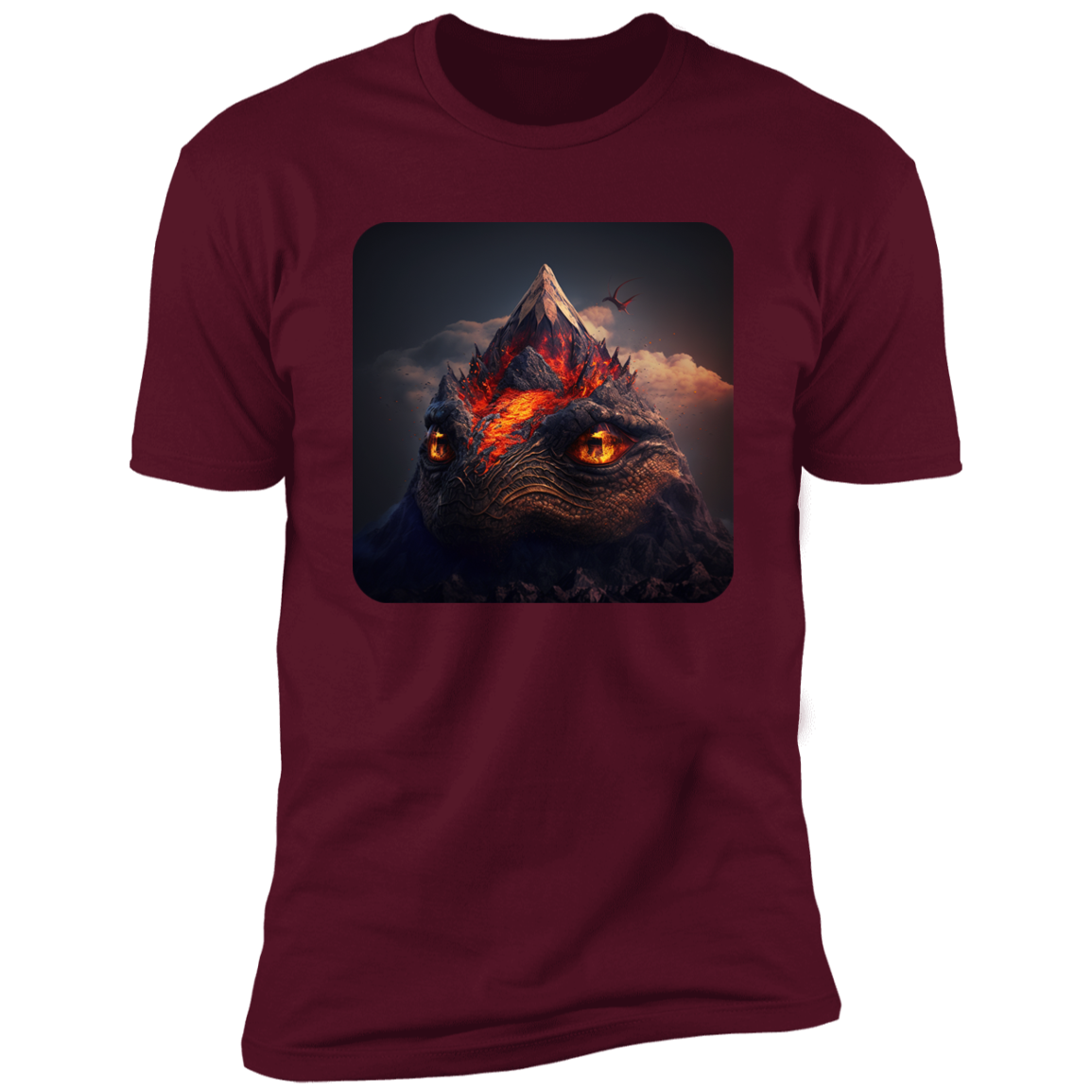 Volcanic Gaze Tee – Blue Shell Studios