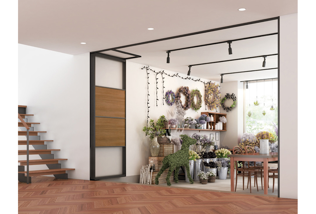 プレイス スウィング[格納方式：移動収納＋出入りの方法：開き戸