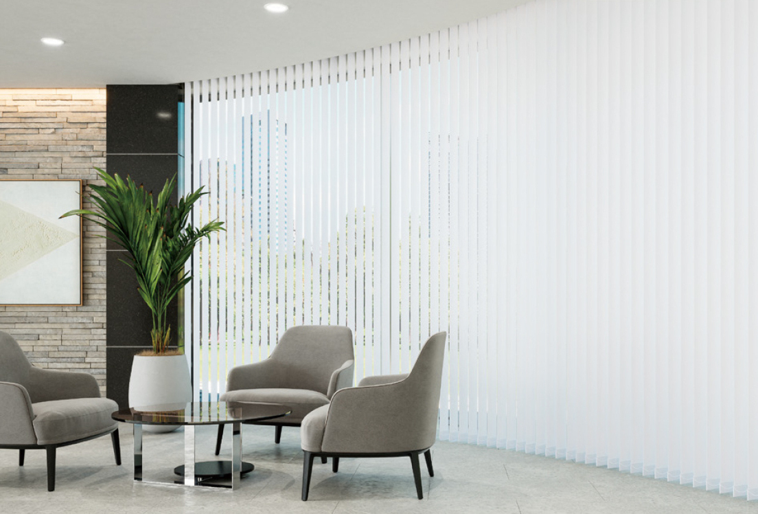 バーチカルブラインド カーブ｜製品情報｜タチカワブラインド