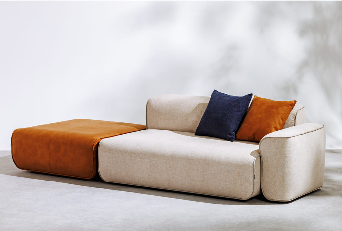 COLETT コレット オットマン｜札幌・青山のオーダーソファ blocco