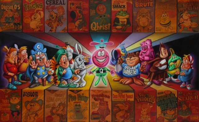 Ron English( ロン・イングリッシュ) Yucky Children Charmer