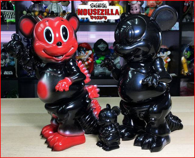 Ron English x BlackBook Toy( ロン・イングリッシュ) Mousezilla