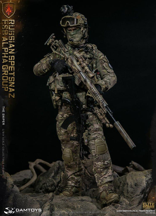 Russian Spetsnaz FSB Alpha Group - The Sniper - MINT IN BOX