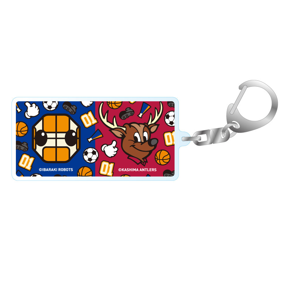 鹿島アントラーズコラボ アクリルキーホルダー（25-26）｜茨城ロボッツ