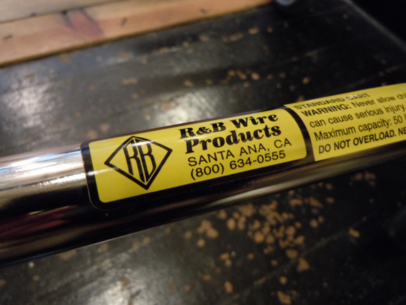 R&B wireproducts】ランドリーカート ダブルポール 米国製