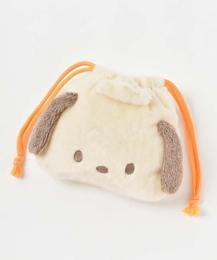 サンリオキャラクターズフェイス巾着 巾着 ポーチ 小物入れ 携帯小物