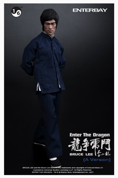 龍争虎闘 燃えよドラゴン Aバージョン エンターベイ1/6リアル